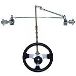 Steering Wheel Assembly for 168cc Go Kart UTV ATV