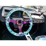 13.8” Neo Chrome Racing Steering Wheel for ATVs