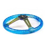 13.8” Neo Chrome Racing Steering Wheel for ATVs