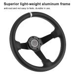 SPARCO 350mm 6 Bolt Racing Steering Wheel