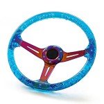13.8” Neo Chrome Racing Steering Wheel for ATVs
