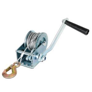 600LBS Hand Winch with 26.3FT Steel Cable