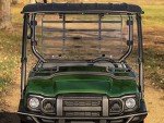 SuperATV Heavy Duty Windshield for Kawasaki Mule SX