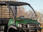 SuperATV Heavy Duty Windshield for Kawasaki Mule SX