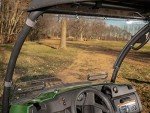 SuperATV Heavy Duty Windshield for Kawasaki Mule SX
