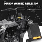 UTV Side Mirrors for Polaris RZR & More