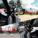 Adjustable Folding Rearview Mirrors for Polaris General