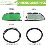 Hon-da Pioneer 1000 Air Filter Replacement Set