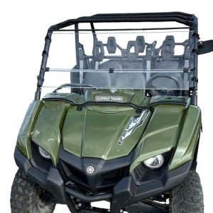 Yamaha Viking Full Folding Windshield – Scratch Resistant