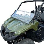 Yamaha Viking Full Folding Windshield – Scratch Resistant