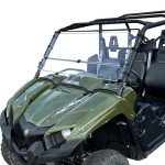 Yamaha Viking Full Folding Windshield – Scratch Resistant