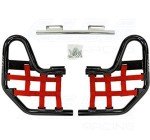 Honda TRX 250EX Nerf Bars with Red Net