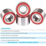 4-Pack Heavy Duty Wheel Bearings for Can-Am ATV
