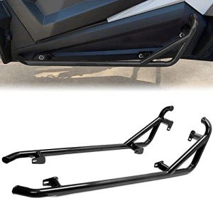 ECOTRIC Black Nerf Bars for Polaris RZR 2-Seater
