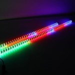 4FT RGB LED Whip Lights with Remote Control