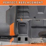 SAUTVS Black Engine Access Panel for Polaris RZR