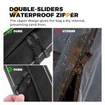 Kemimoto Rear Tool Bag for Polaris RZR Turbo