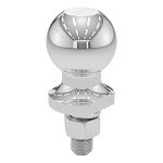 CURT 40098 2-Inch Chrome Hitch Ball for ATVs