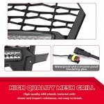 KEMIMOTO UTV Front Grill LED Light Bar