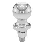 CURT 40098 2-Inch Chrome Hitch Ball for ATVs