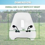 Universal Clear Motorcycle Windshield for ATVs