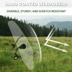 Universal Clear Motorcycle Windshield for ATVs