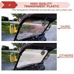 ECOTRIC Scratch-Resistant Windshield for John Deere Gator