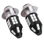 Saihisday 8000K Ice Blue light Bulbs Replacement for ATV Honda TRX Kawasaki Bayou Suzuki LT300 Yamaha Grizzly and More (Pack of 2)