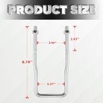 VONLX U-Bolt Replacement Tire Holder for Trailers