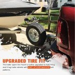 Heavy-Duty Spare Tire Bracket - 120 lbs Capacity