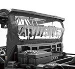 Kawasaki Mule PRO-FXR Soft Rear Panel Black