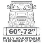 Kolpin UTV Switchblade Plow - 60" x 72