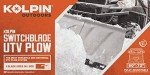 Kolpin UTV Switchblade Plow - 60" x 72