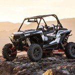 15" Clear UTV Rearview Mirror with Clamps