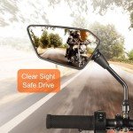 ATV and Motorcycle Rear View Side Mirrors