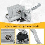 M MATI Front Brake Master Cylinder for Honda ATVs