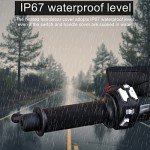 12V Heated Motorcycle Handlebar Grip Covers