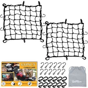 Heavy-Duty Cargo Net with Hooks for ATV