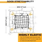 Heavy-Duty Cargo Net with Hooks for ATV