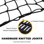 Heavy-Duty Cargo Net with Hooks for ATV