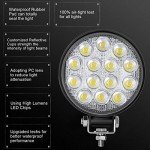 Zmoon 4.5" LED Round Light Bar (2PCS)