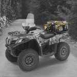 Rage Powersports Camouflage ATV Rear Rack Bag