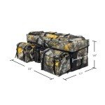 Rage Powersports Camouflage ATV Rear Rack Bag