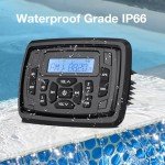 Bluetooth Marine Stereo System with Waterproof Speakers