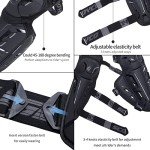 Scoyco Adjustable Motorcycle Knee Shin Guard Pads