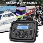 Bluetooth Marine Stereo System with Waterproof Speakers
