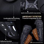 Scoyco Adjustable Motorcycle Knee Shin Guard Pads