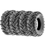 SunF 25x8-12 Mud Tires for ATV/UTV Bundle