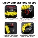 Heavy Duty Anti-Theft Lock for Motorcycles & ATVs