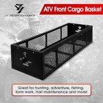 Universal Steel ATV Cargo Basket for Outdoor Adventures